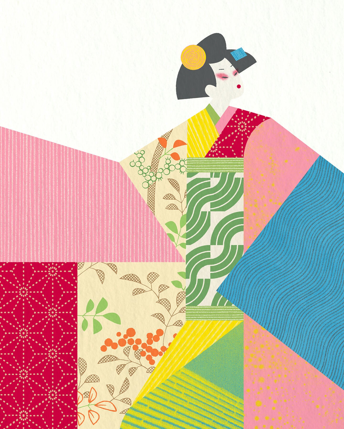 Kimono Poster for V&A Dundee Exhibition