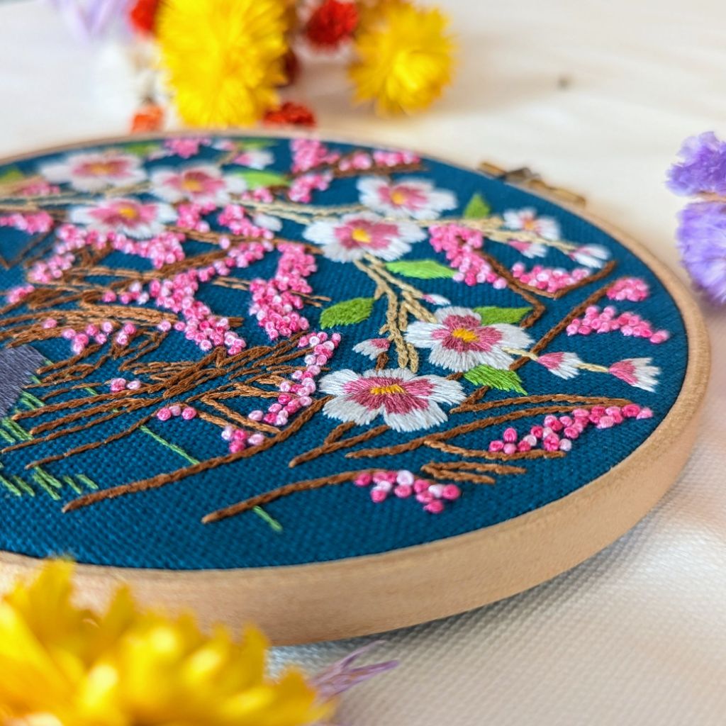 Cherry Blossom Hoop Kit