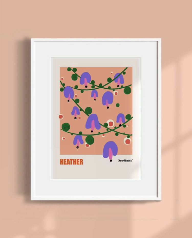 Heather Art Print- Unframed