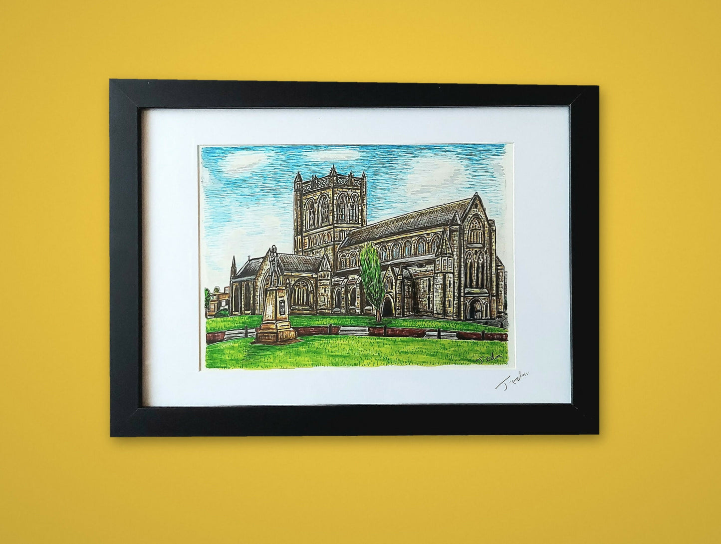 Paisley Abbey, Framed Art Print