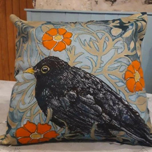 Blackbird Double Sized Cushion