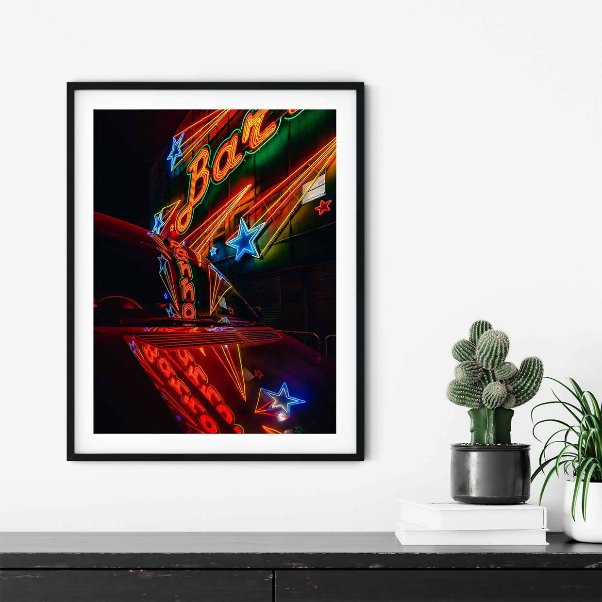 Barrowland Abstract reflection Print