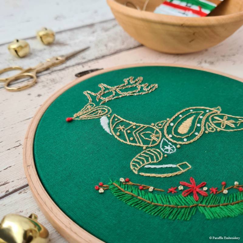 Reindeer Embroidery Kit