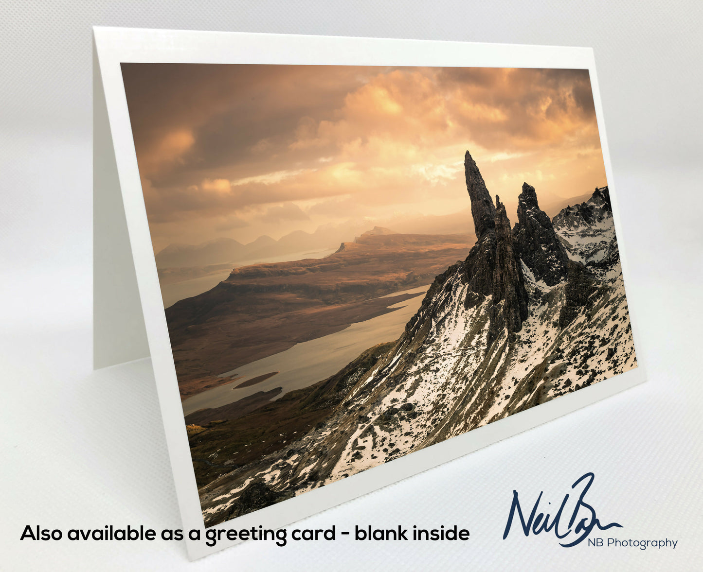 The Old Man of Storr Skye Scotland - A4 (40x30cm) Framed/Unframed Fine Art Photo Print