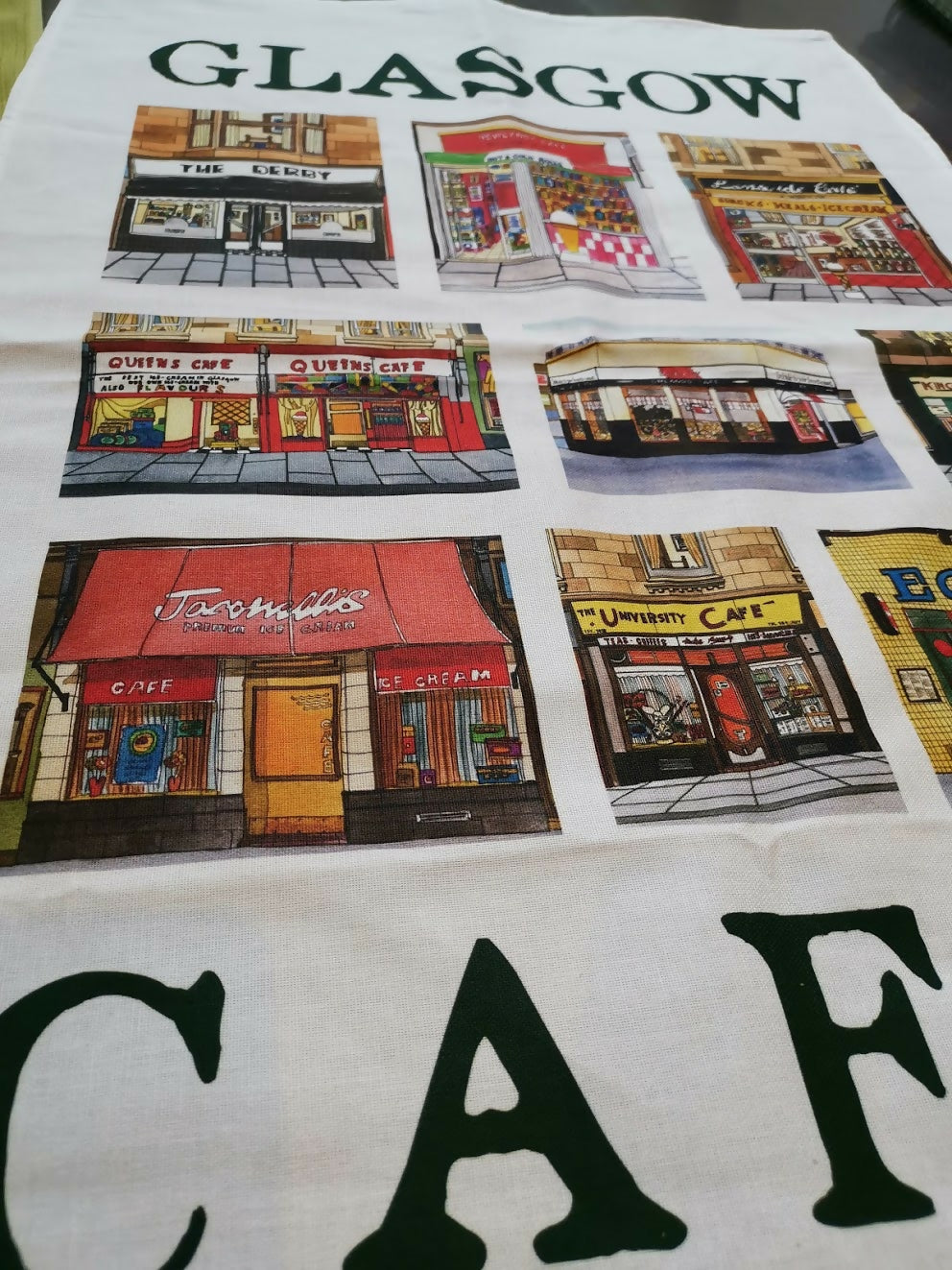 glasgow tea towel 2