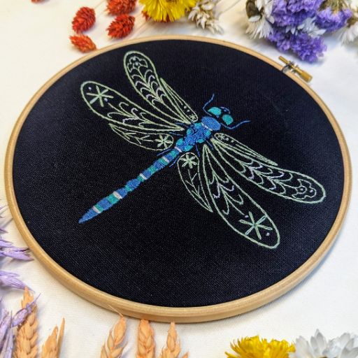 Dragonfly Embroidery Kit