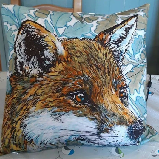 Fox Double Sided Cushion
