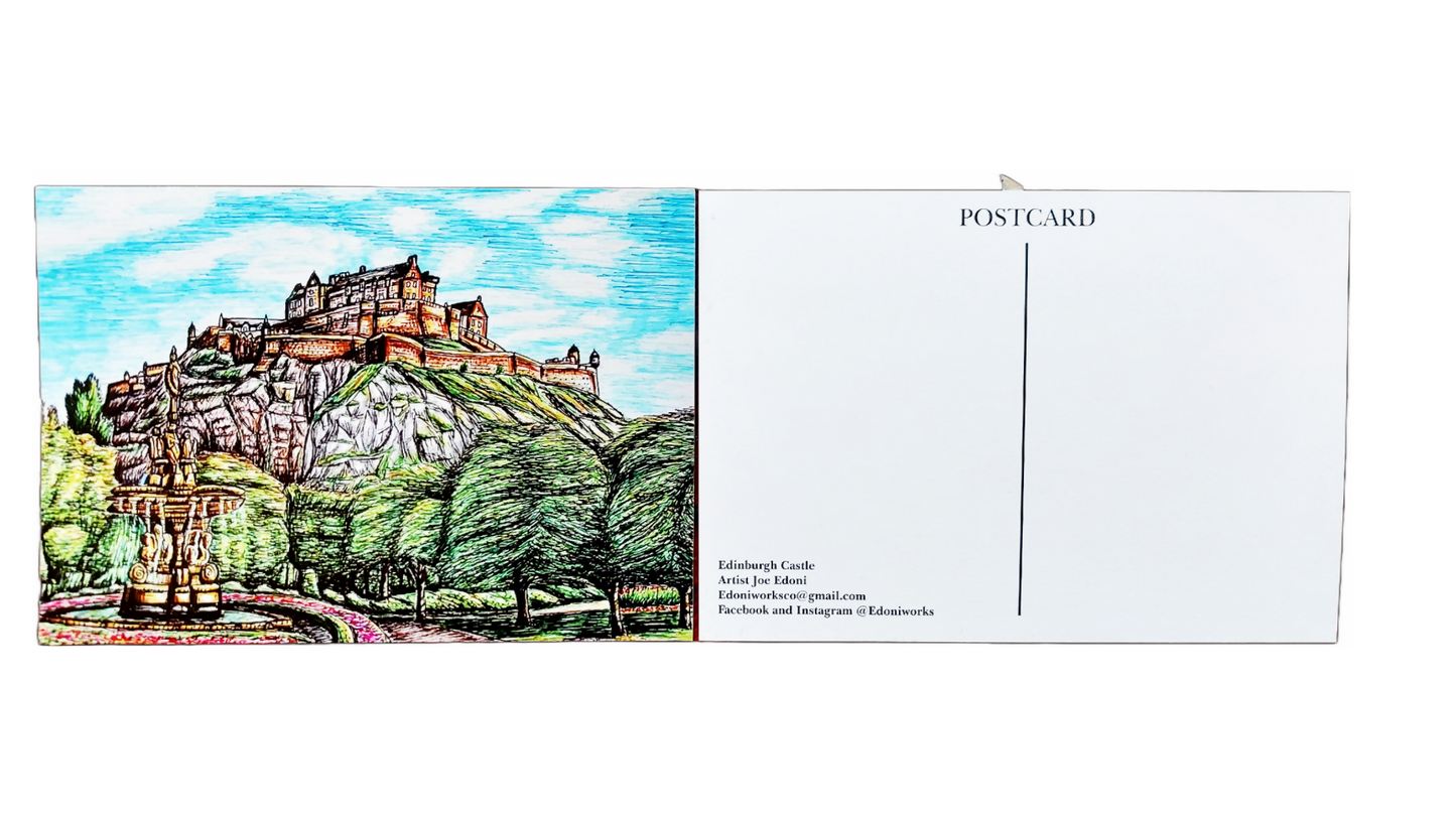 Edinburgh Postcards- A6 size