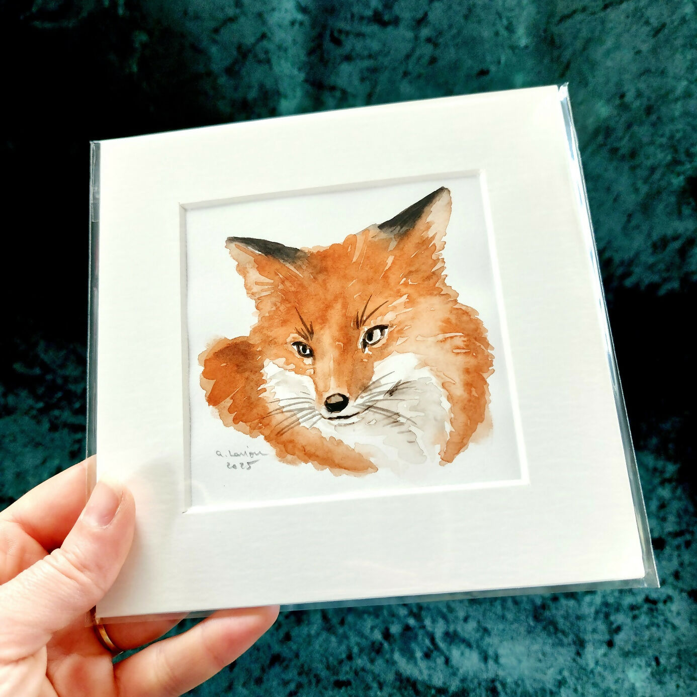 Original Watercolour_Fox (6)