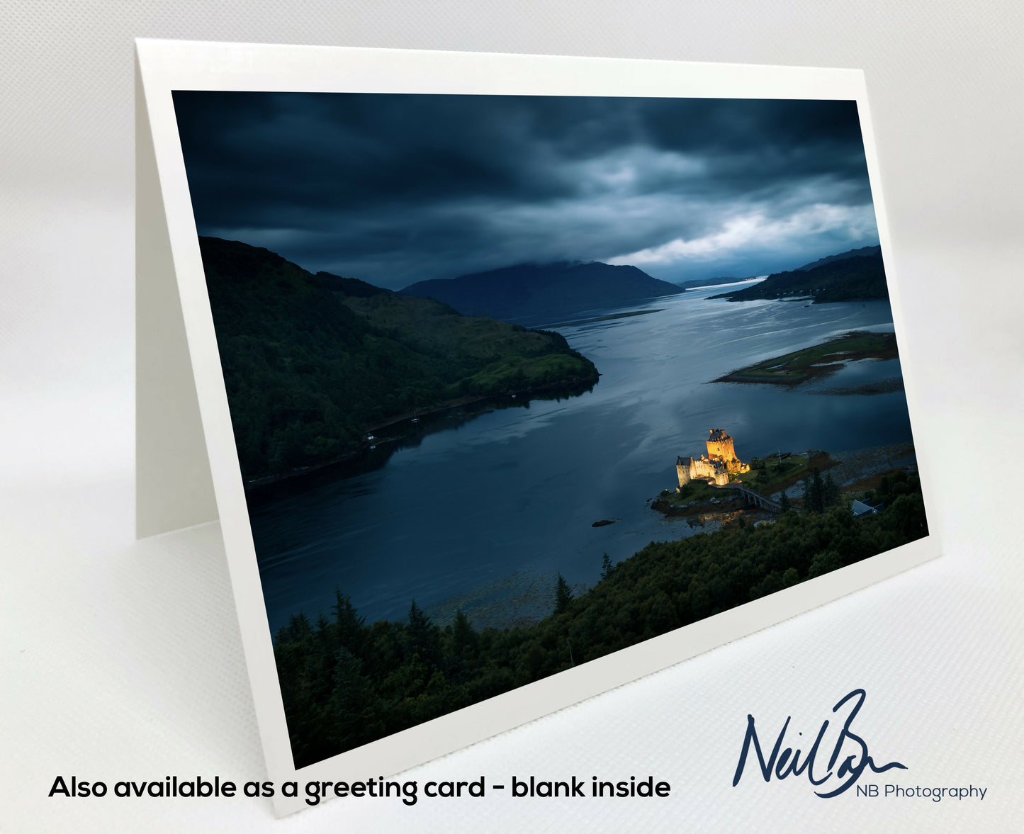 Eilean Donan Castle Scotland - A4 (40x30cm) Framed/Unframed Fine Art Photo Print