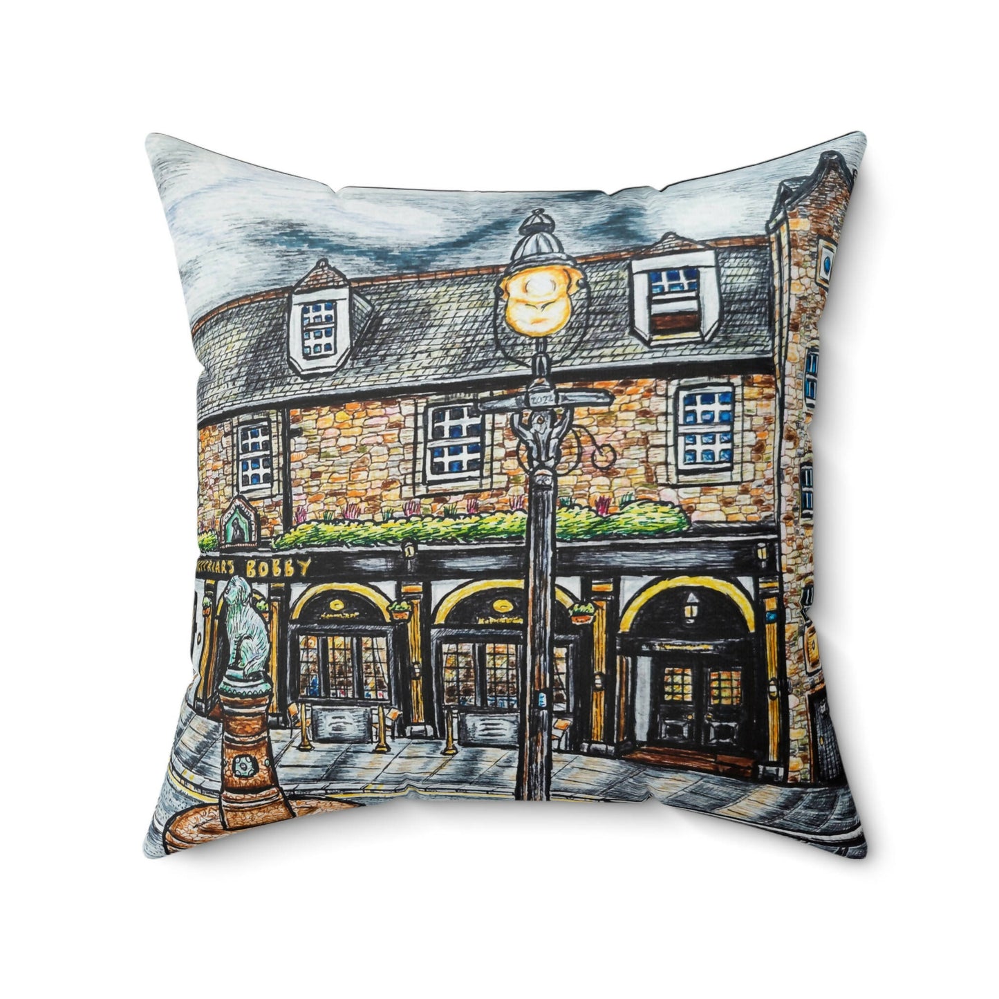 Edinburgh Greyfriars's Bobby Indoor Decorative Cushion