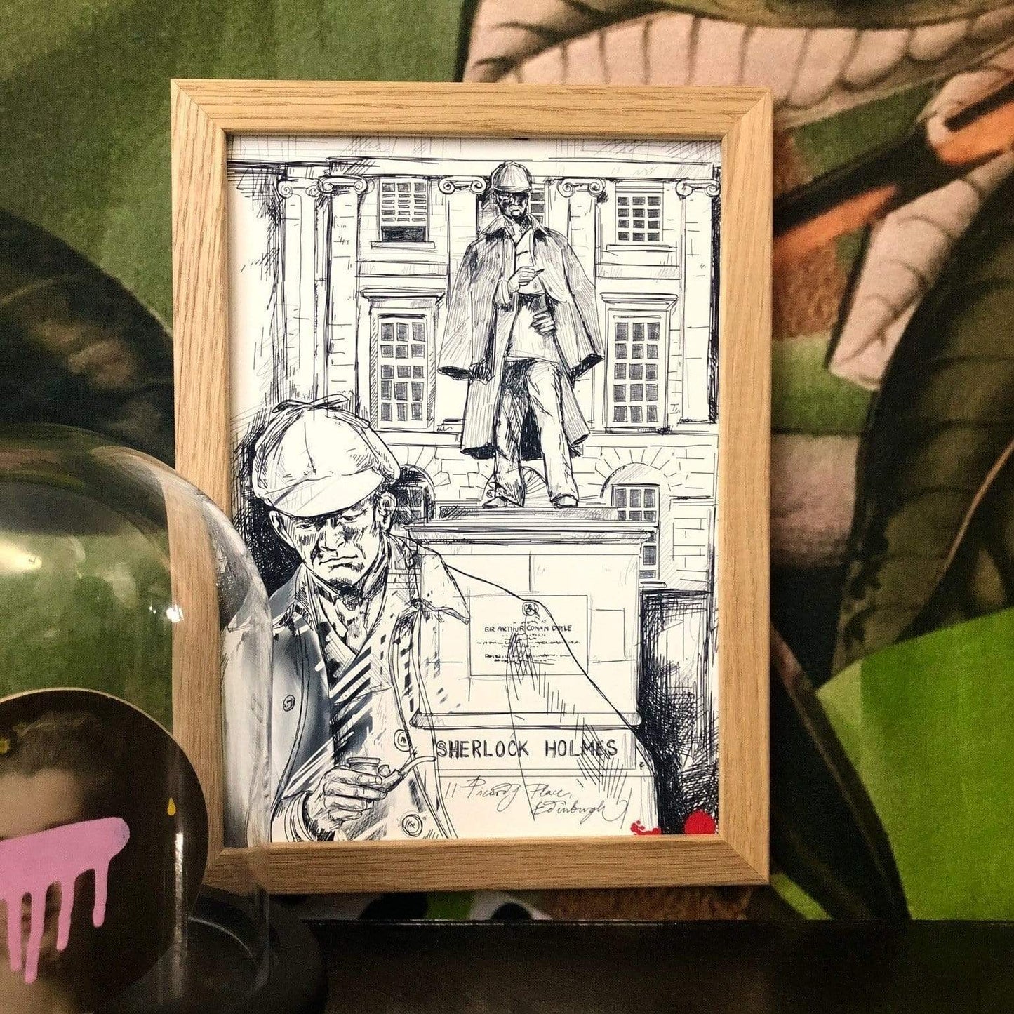 Sherlock Picardy Place Art Print