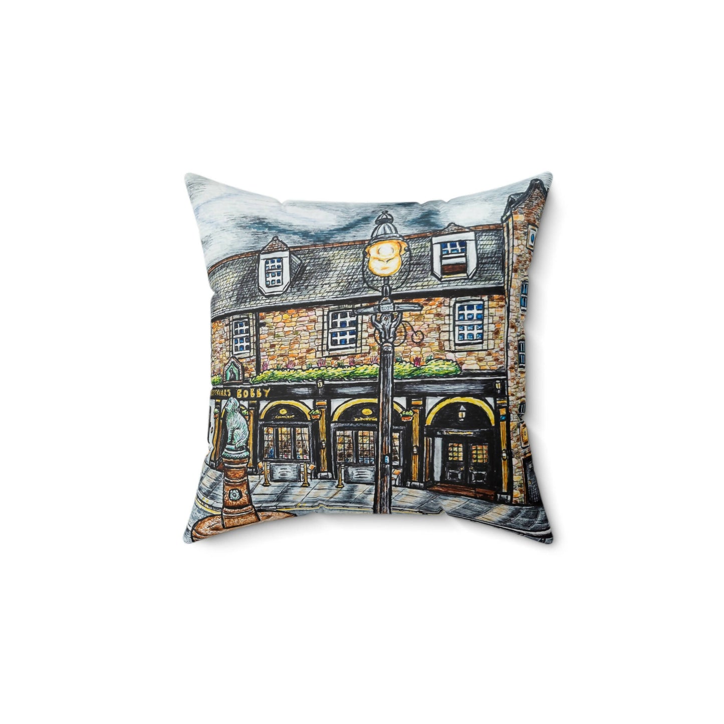 Edinburgh Greyfriars's Bobby Indoor Decorative Cushion