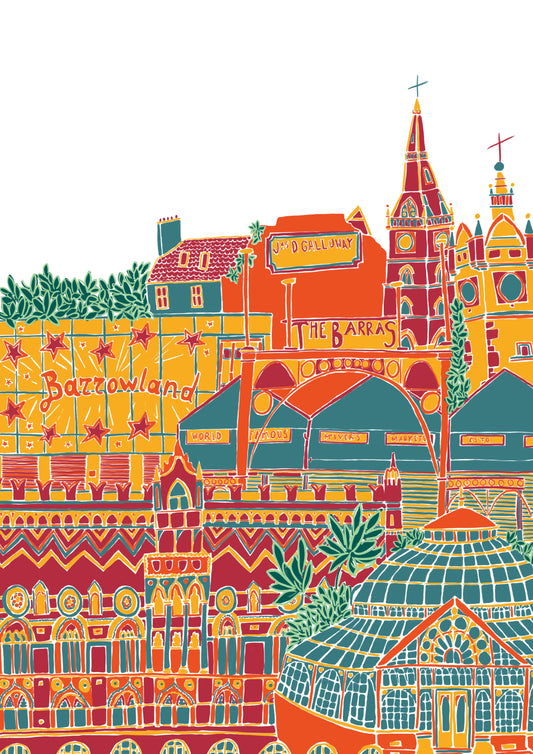 Print of Glasgow’s East End