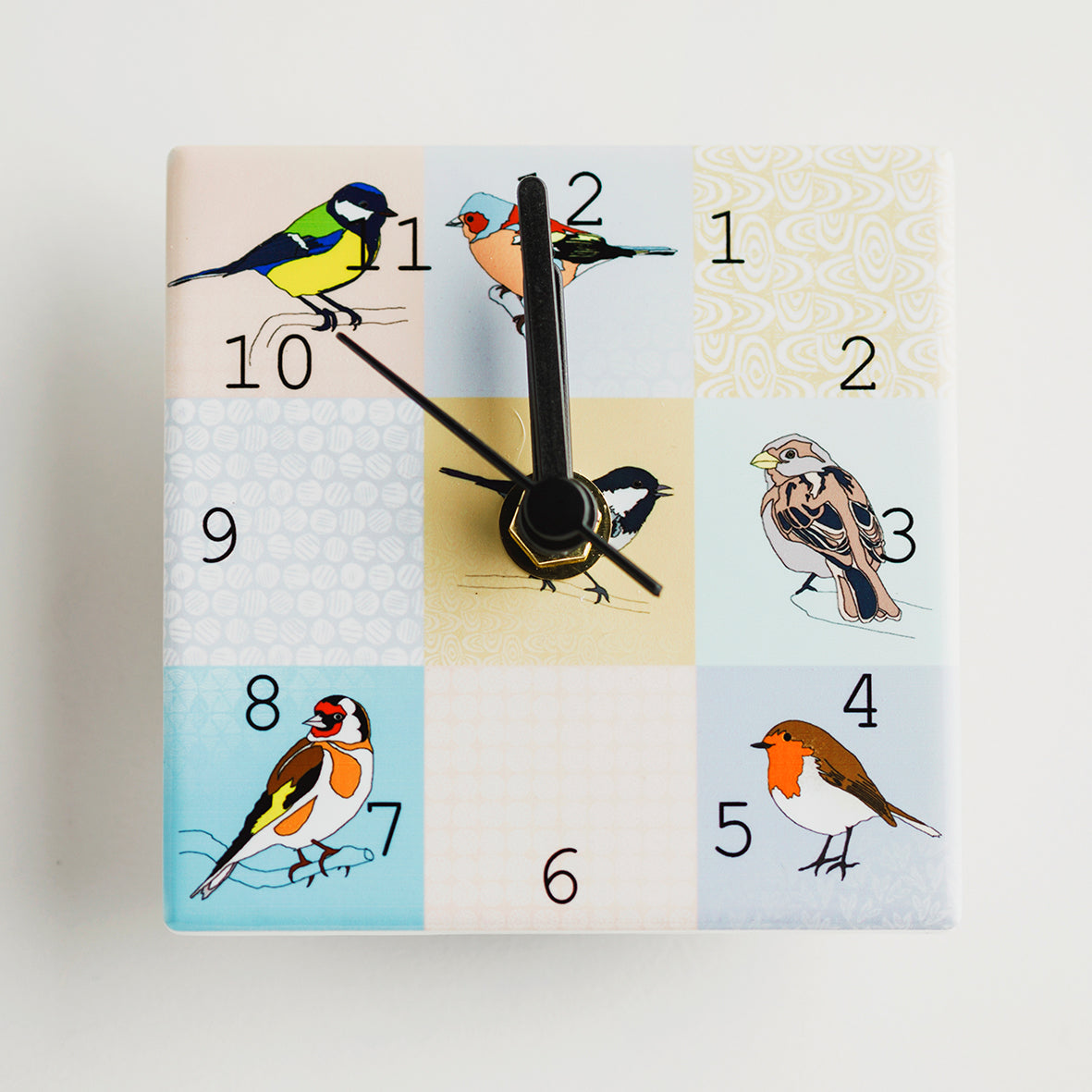 Mini Clocks – Garden Birds