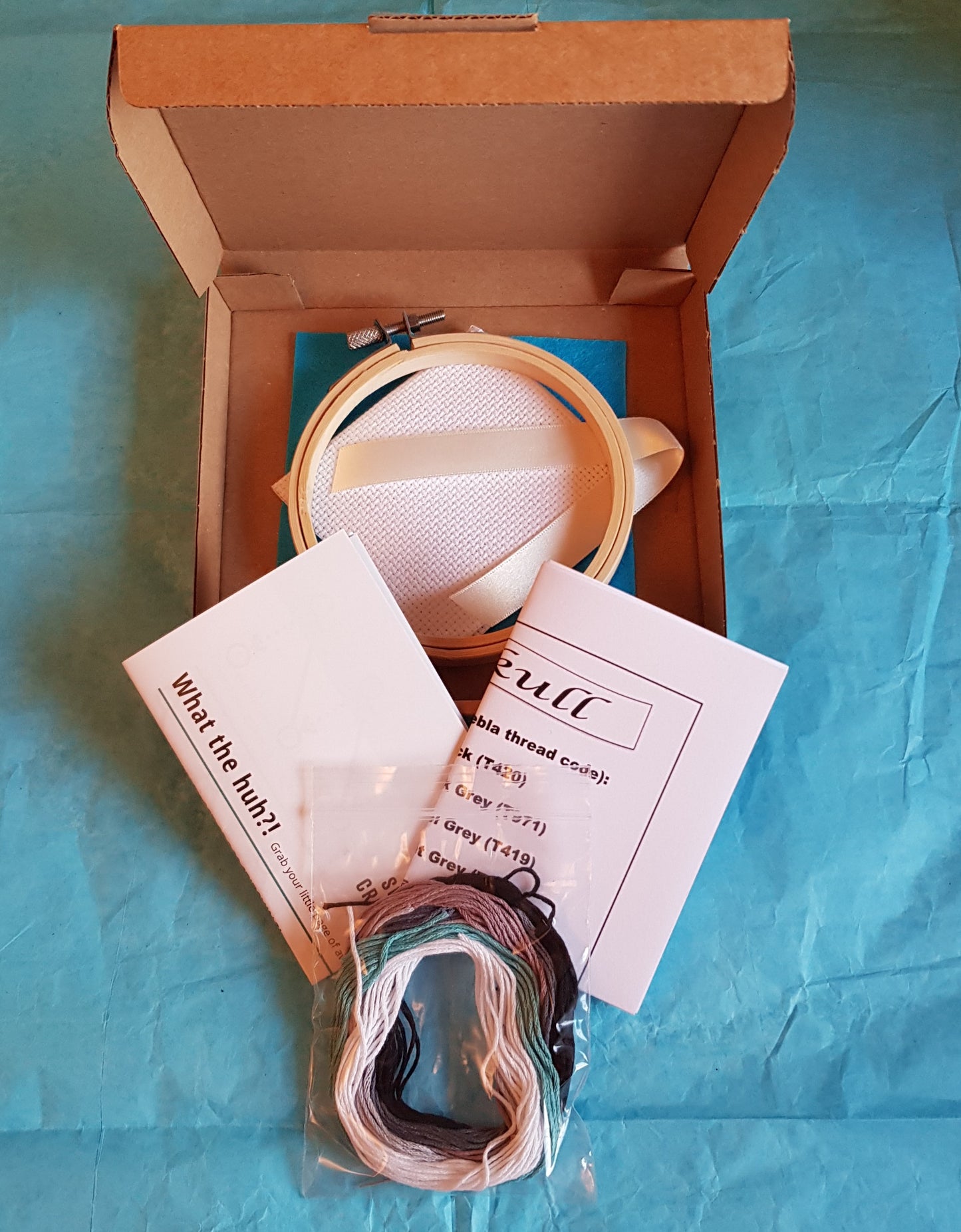 Skull Cross Stitch Kit