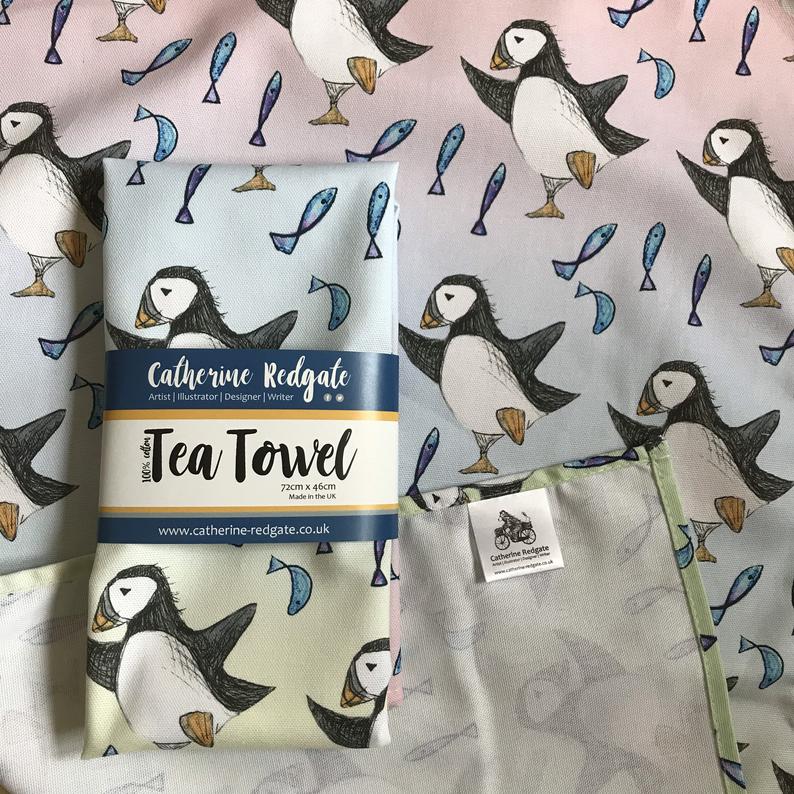 Patterned Tea Towels