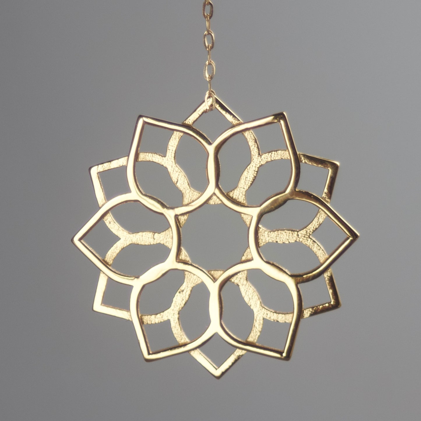 3D Printed Silver Array Pendant