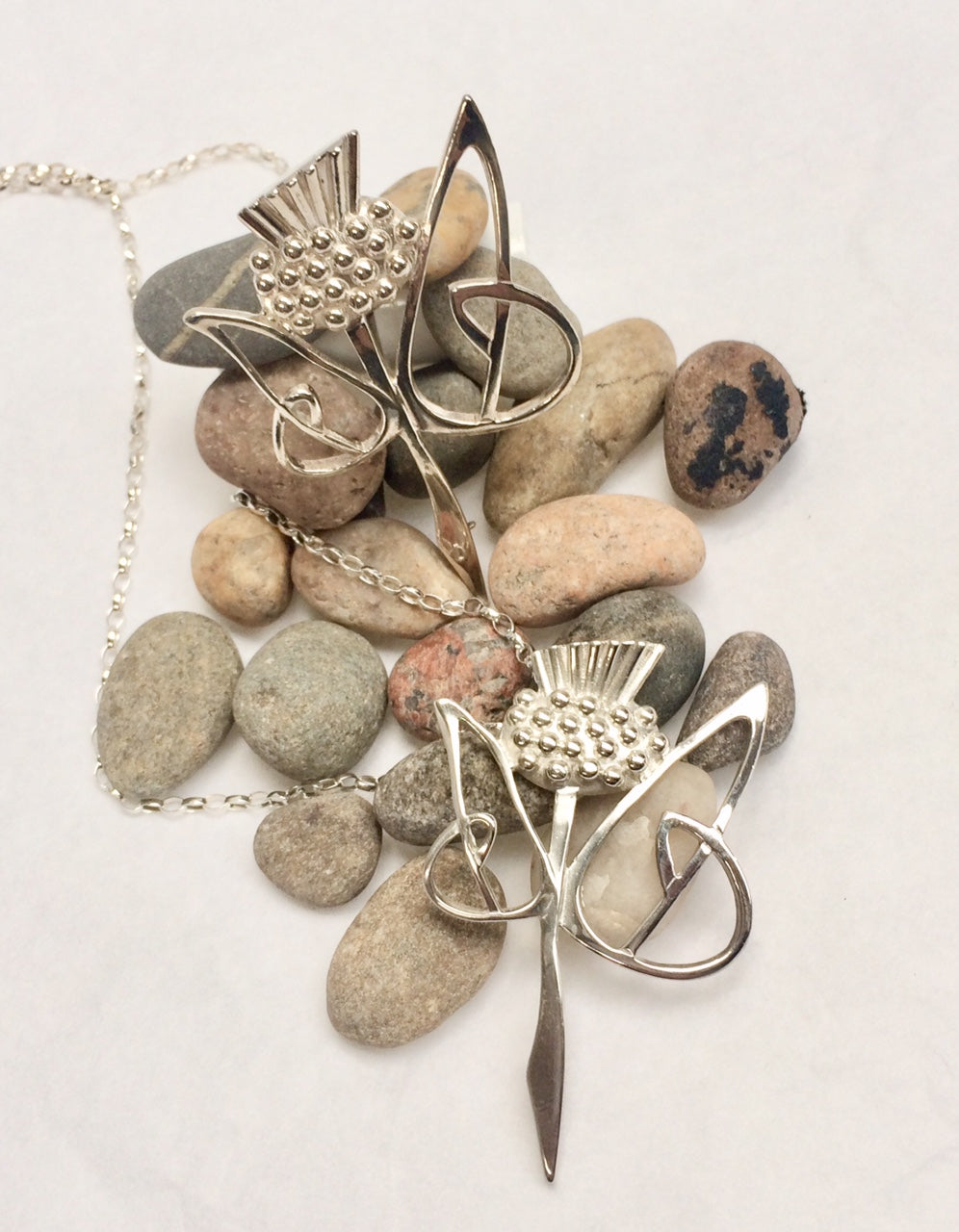 Flower of Scotland Pendant/Brooch or Kilt Pin