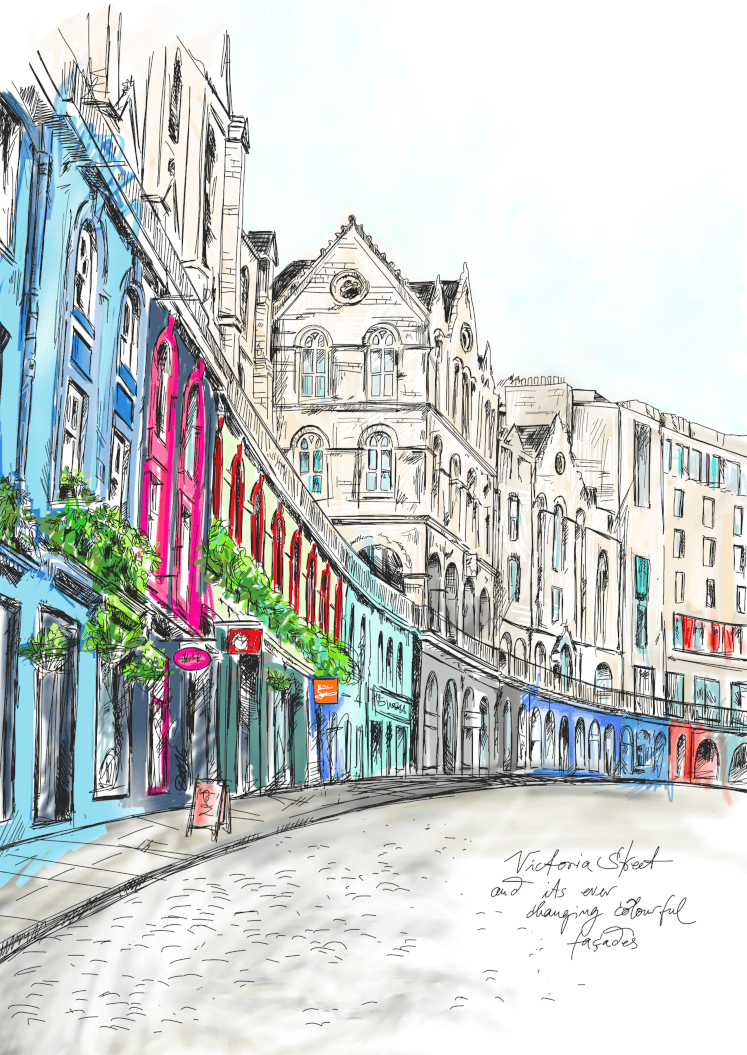 Victoria Street Art Print