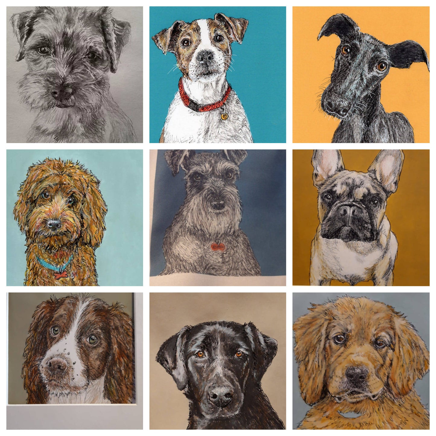 Five Dog Card Bundle