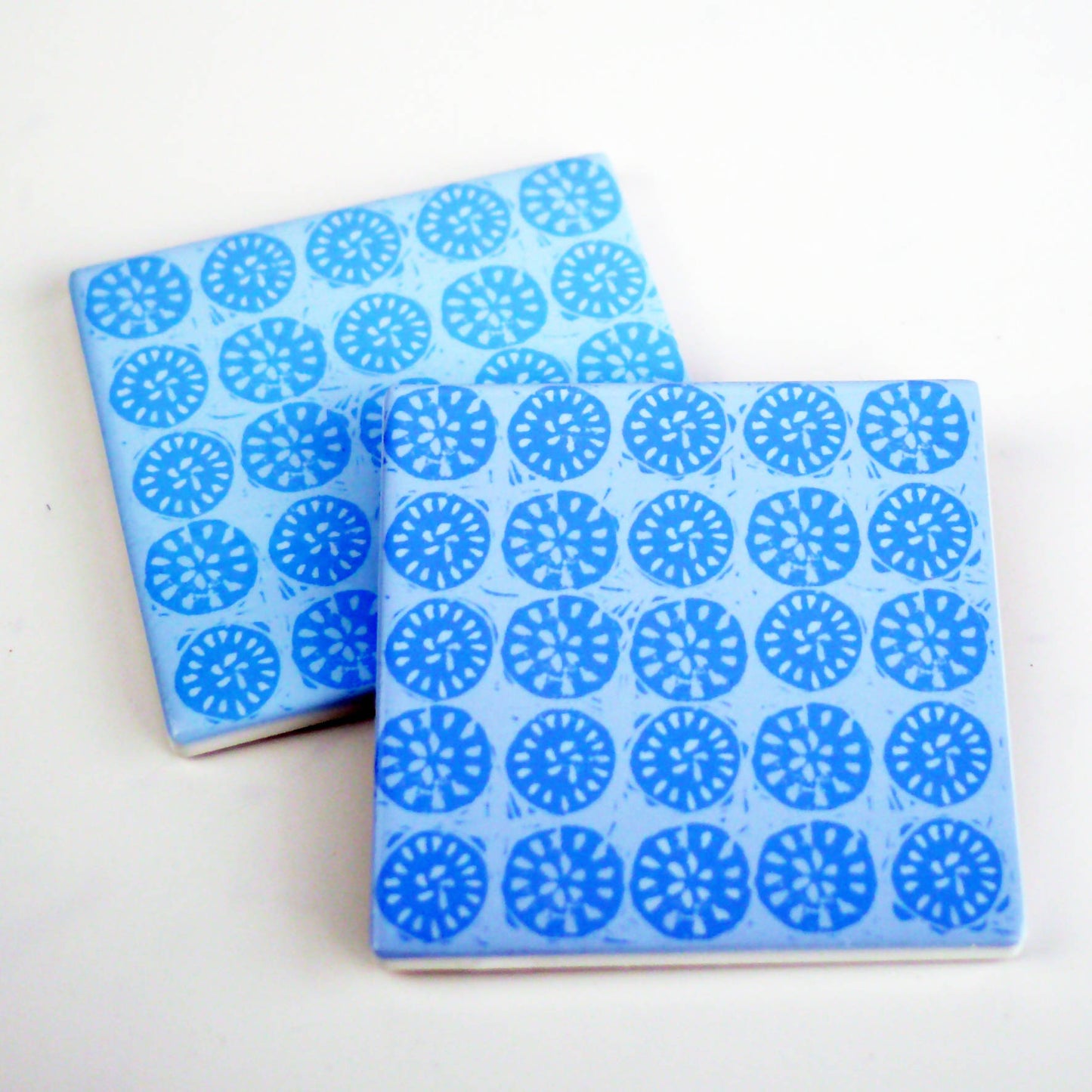 Nature Pattern Ceramic Coasters