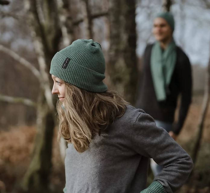 Unisex Ribbed lambswool Hat, 5 colours