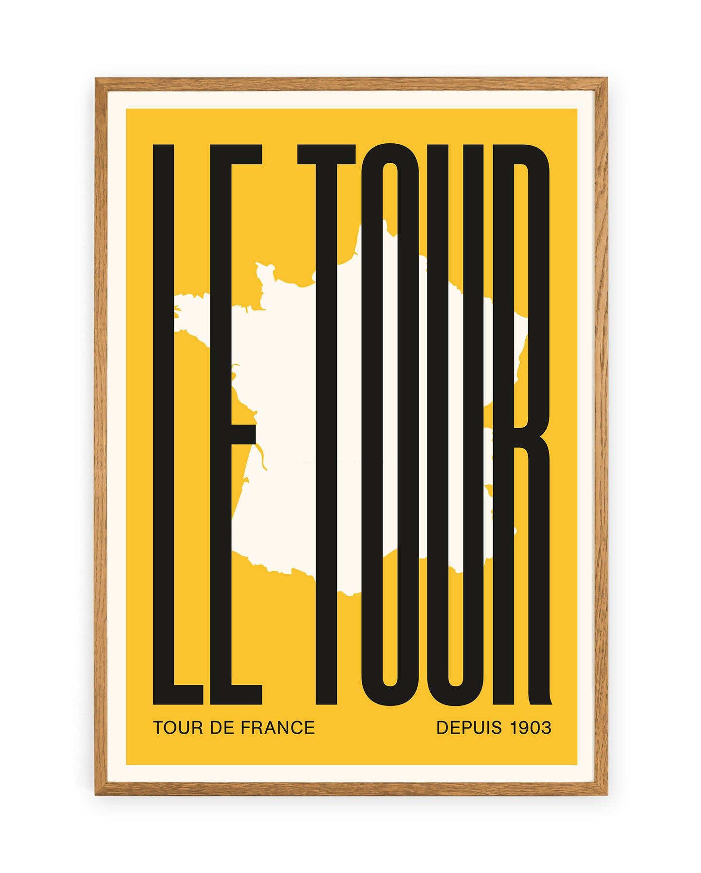 Le Tour de France Cycling Art Print