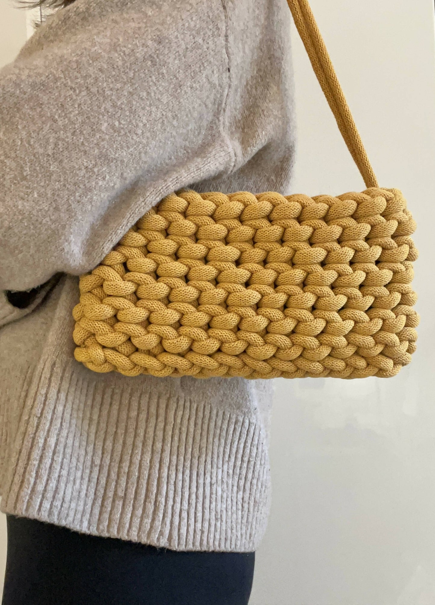 Mustard Yellow ShoulderBag