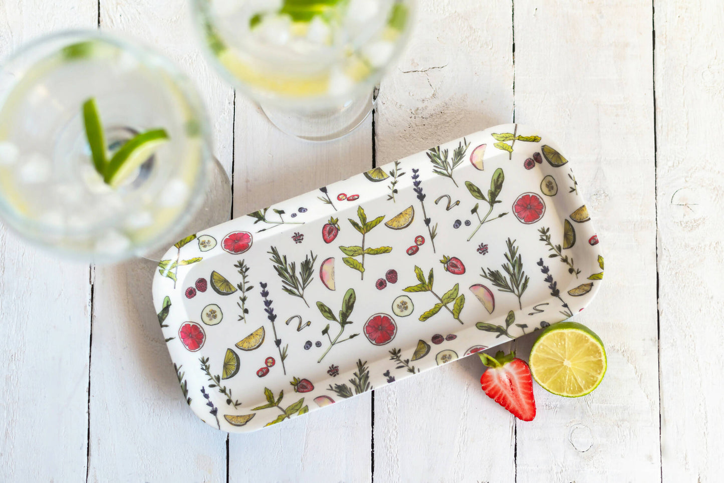Gin Garnish Botanicals Snack Tray