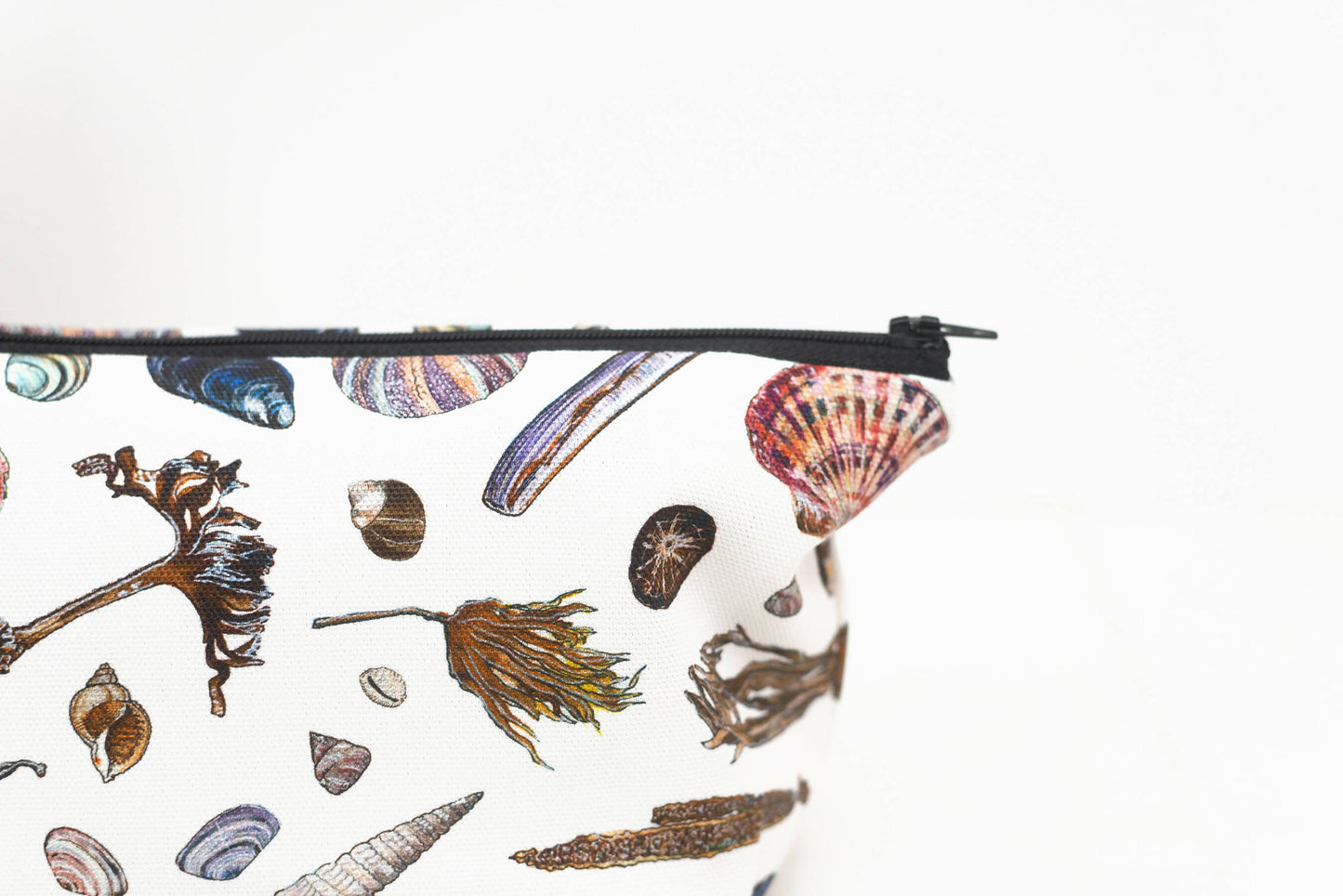 Sea Treasures Watercolour Cosmetic Bag