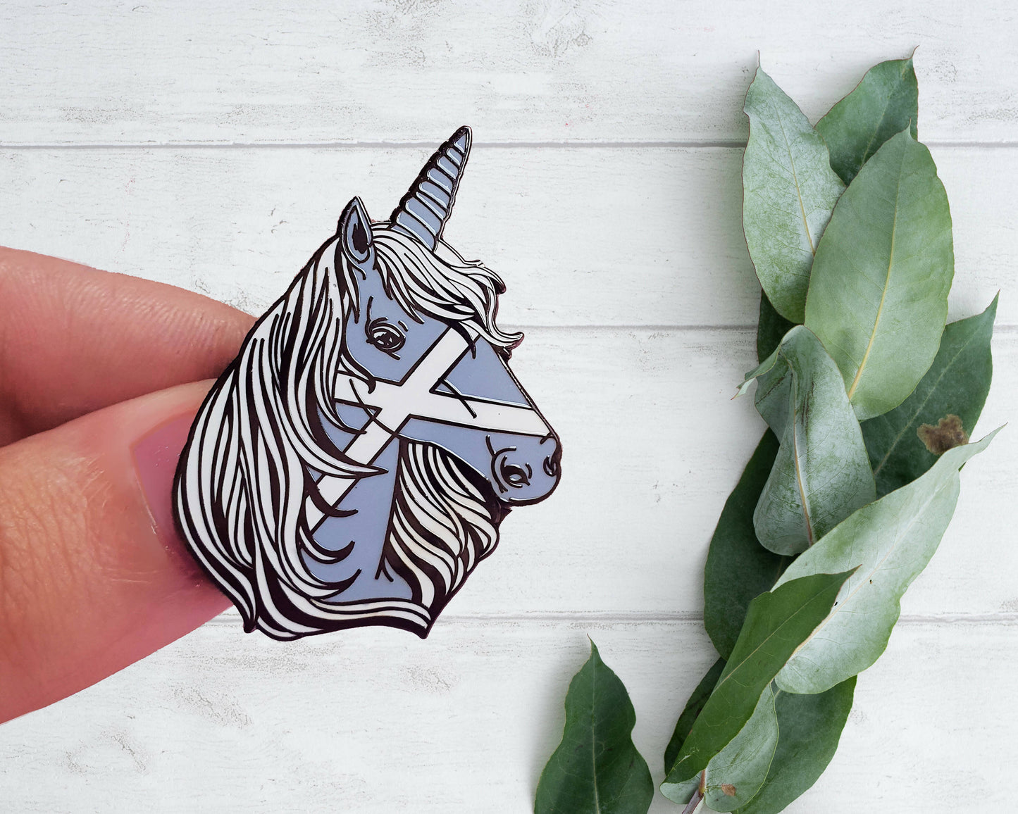 Metal Pin, Unicorn