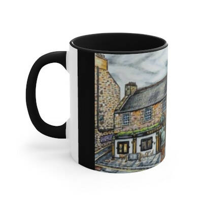 Ceramic 11oZ Edinburgh Mug- Greyfriars's Bobby Art Design