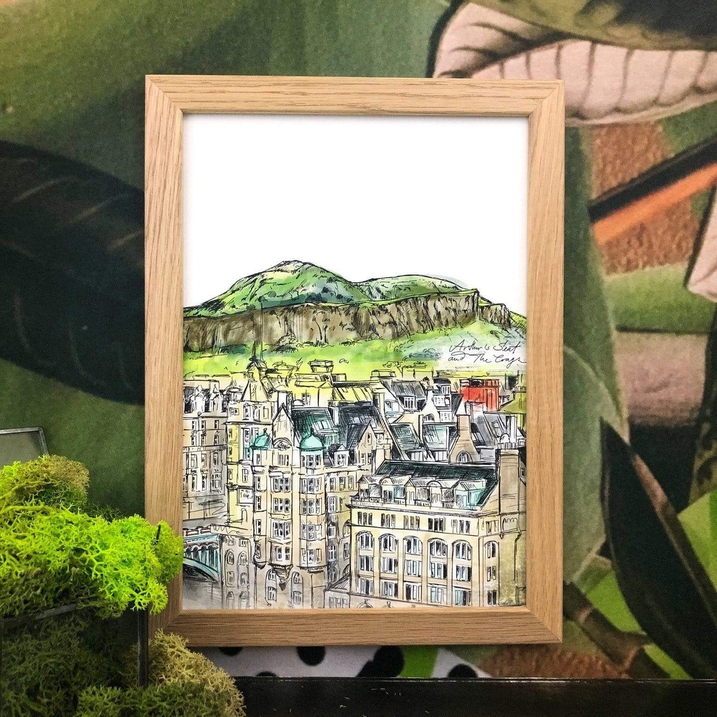 Arthurs Seat & The Crags Art Print