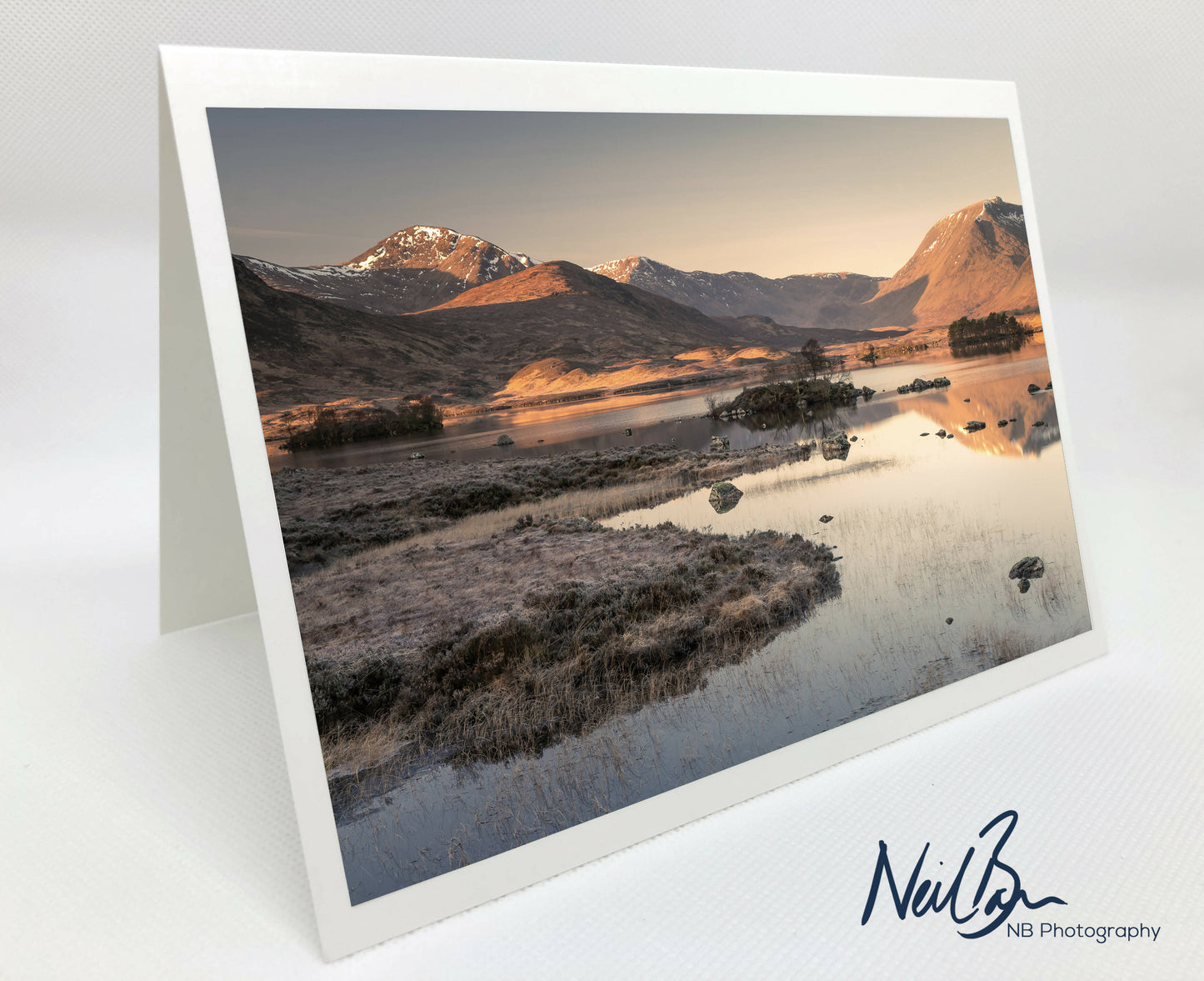 Rannoch Moor, Highlands - Scotland Greeting Card - Blank Inside