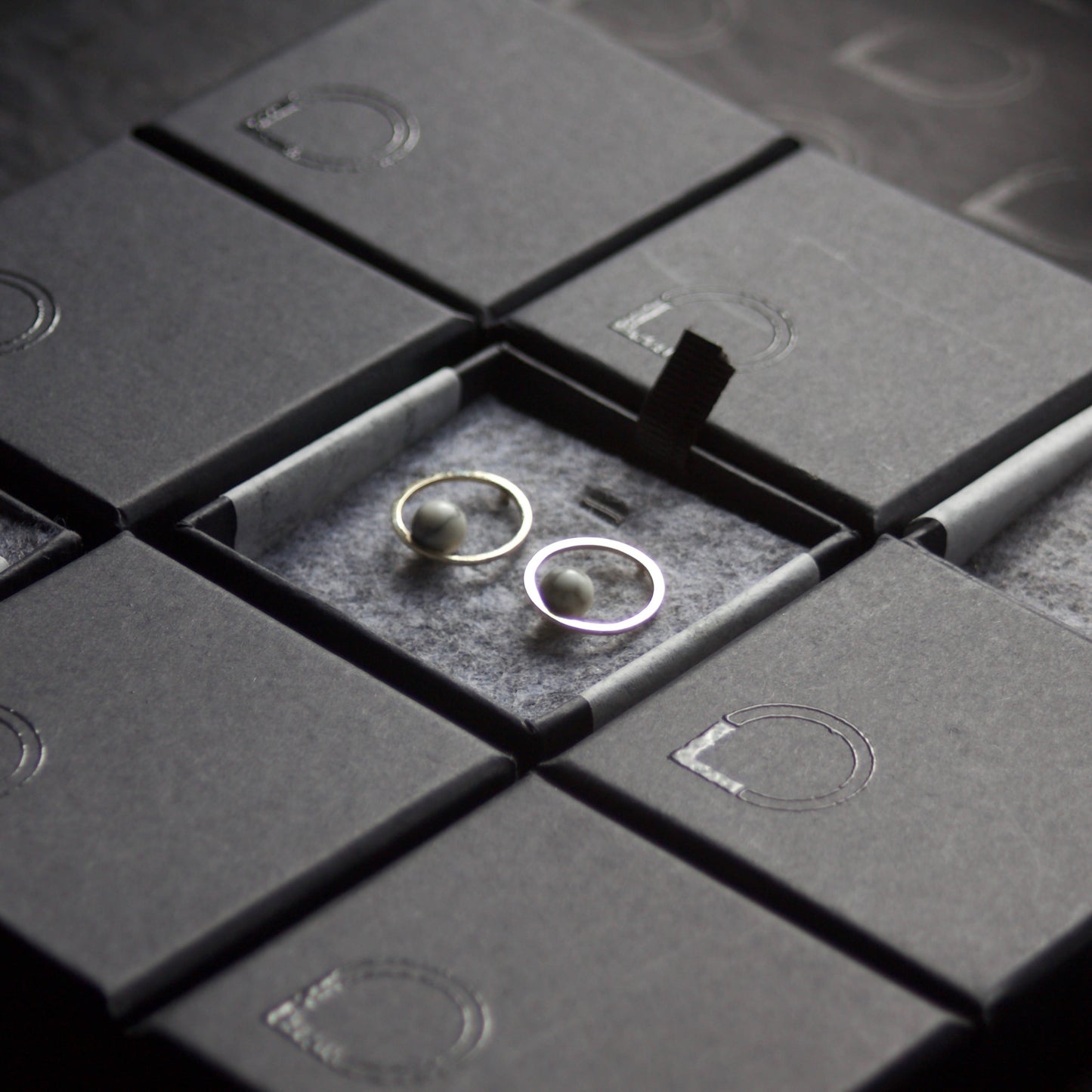 Solid 9ct Recycled Gold Open Heart Pendant Necklace