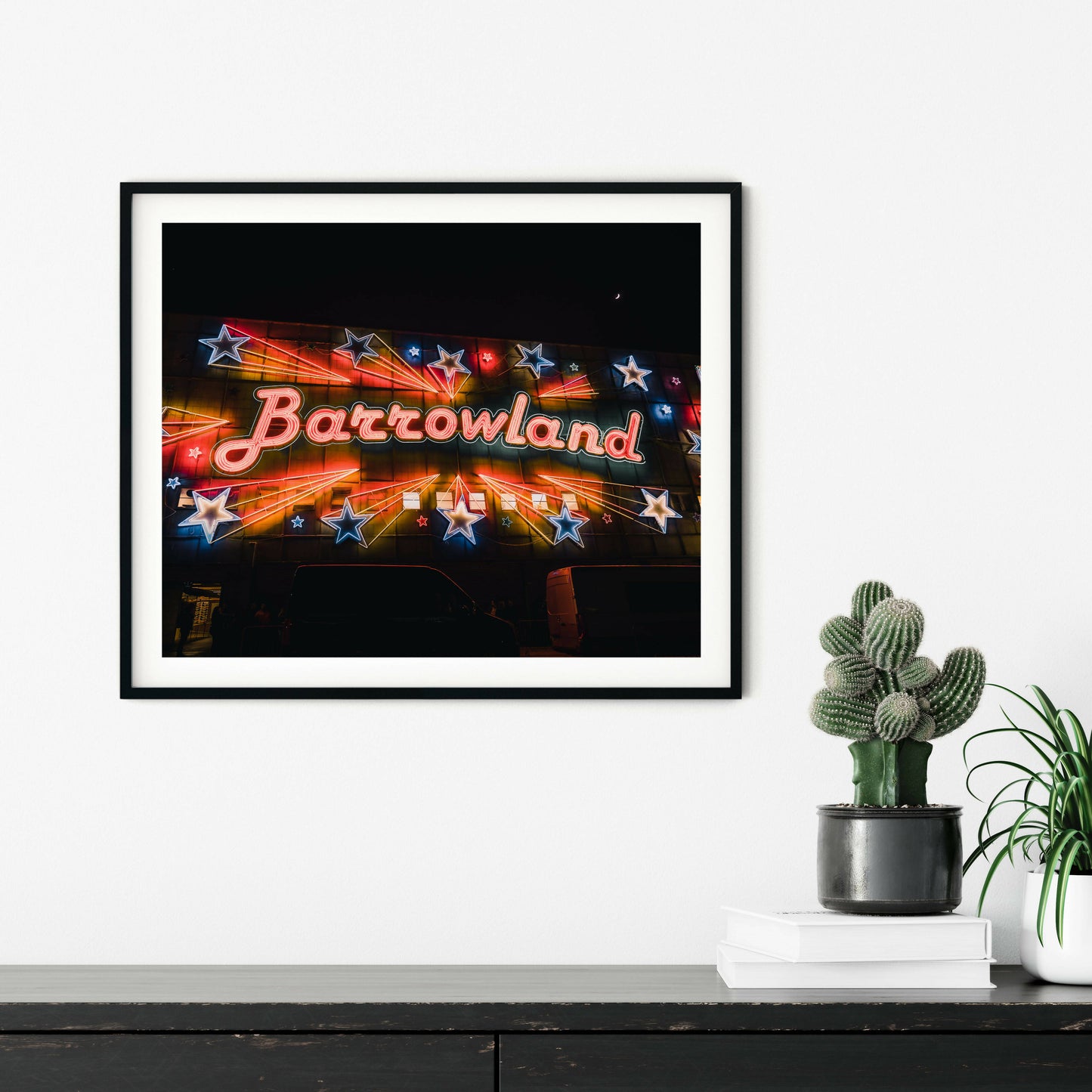 Barrowland neon sign photography print