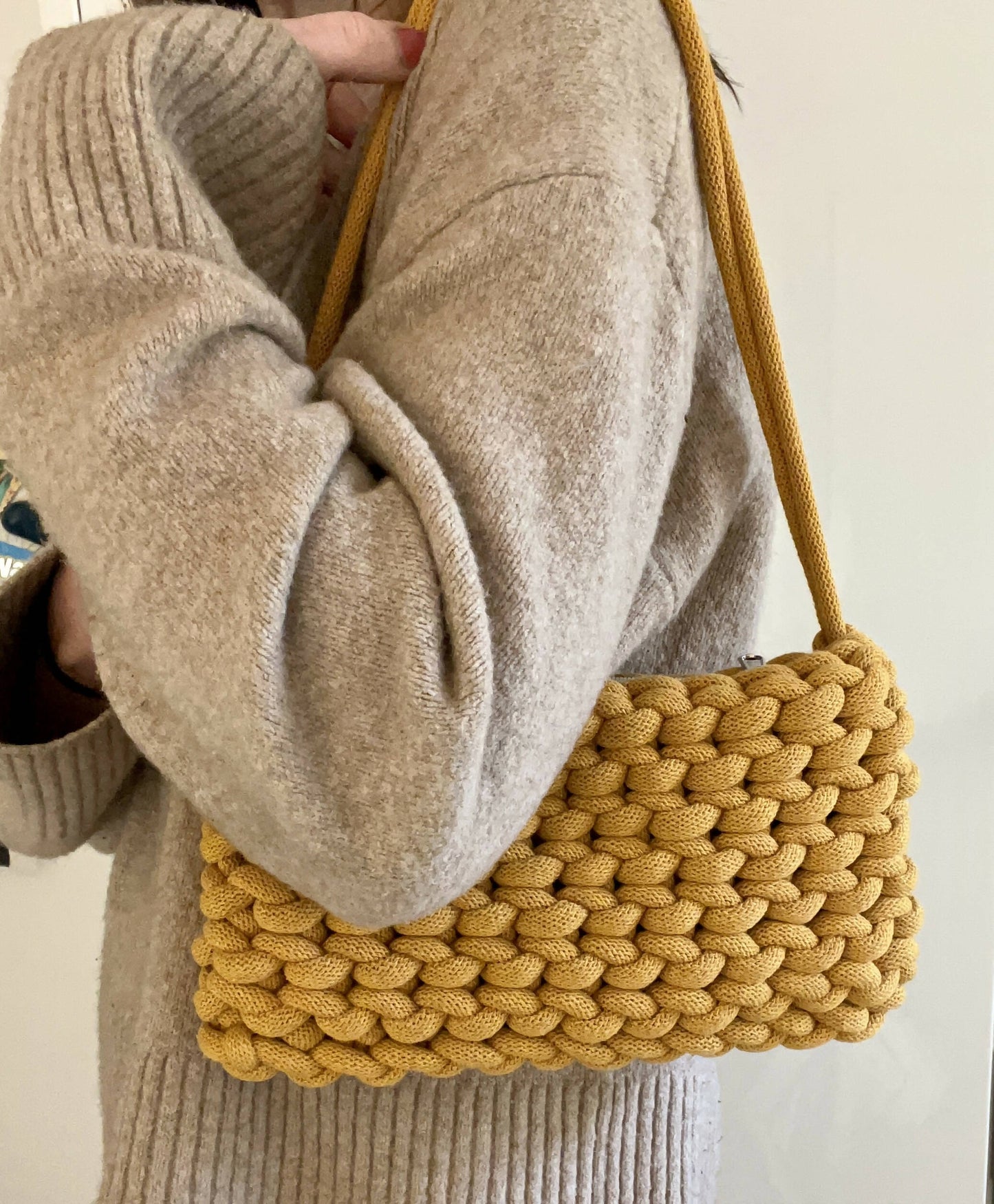 Mustard Yellow ShoulderBag