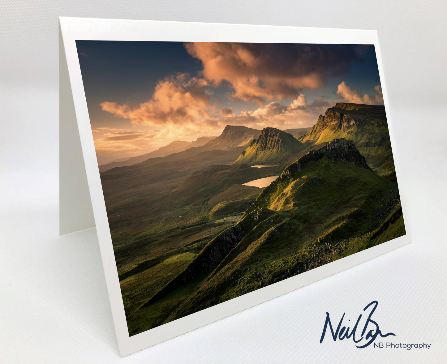 Isle of Skye Quiraing - Scotland Greeting Card - Blank Inside