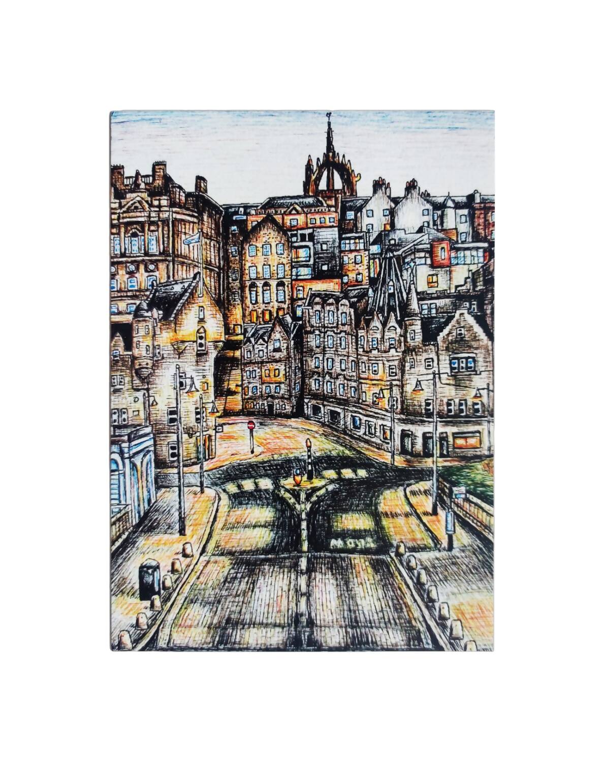 Edinburgh A6 Post cards