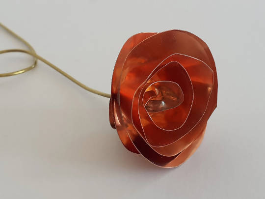 Copper Flower Rose