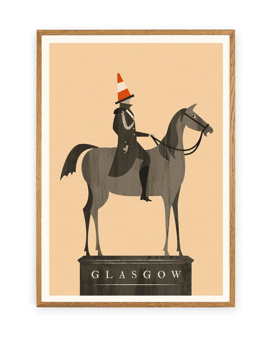 Duke of Wellington Glasgow Art Print