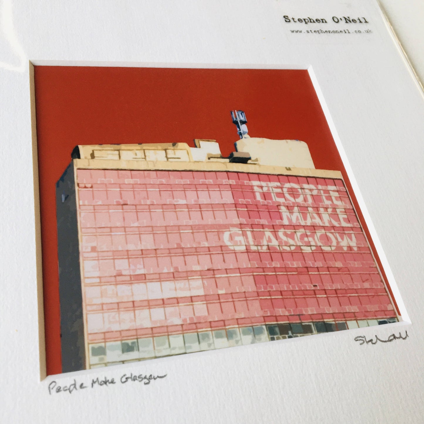 People Make Glasgow Print