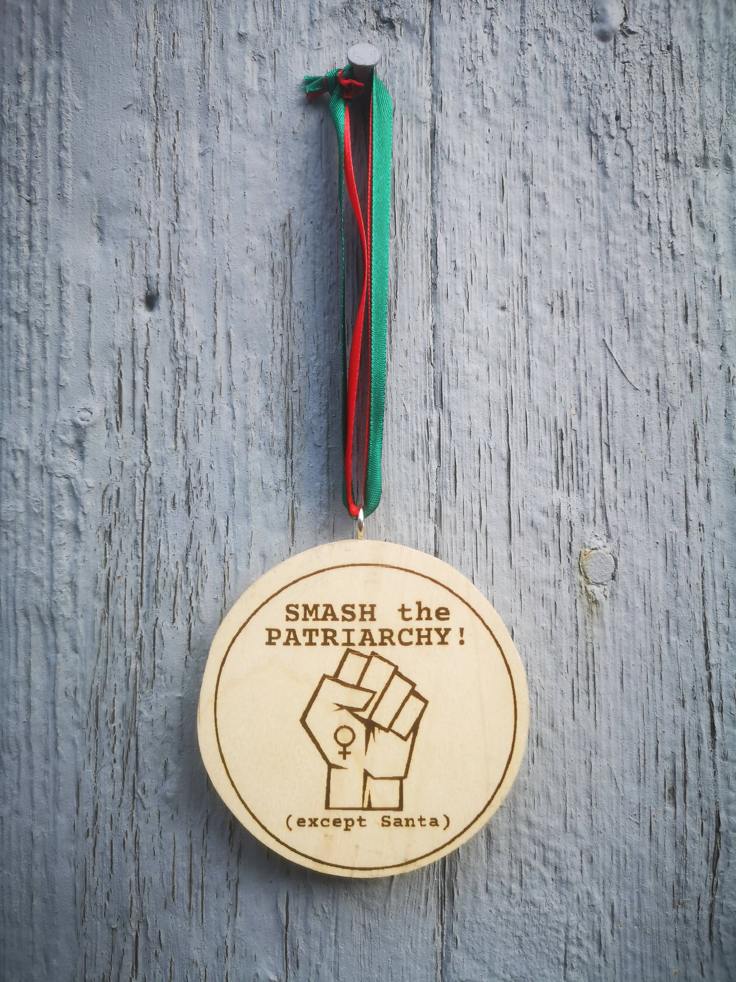 Sustainable Scottish Hardwood Christmas Bauble