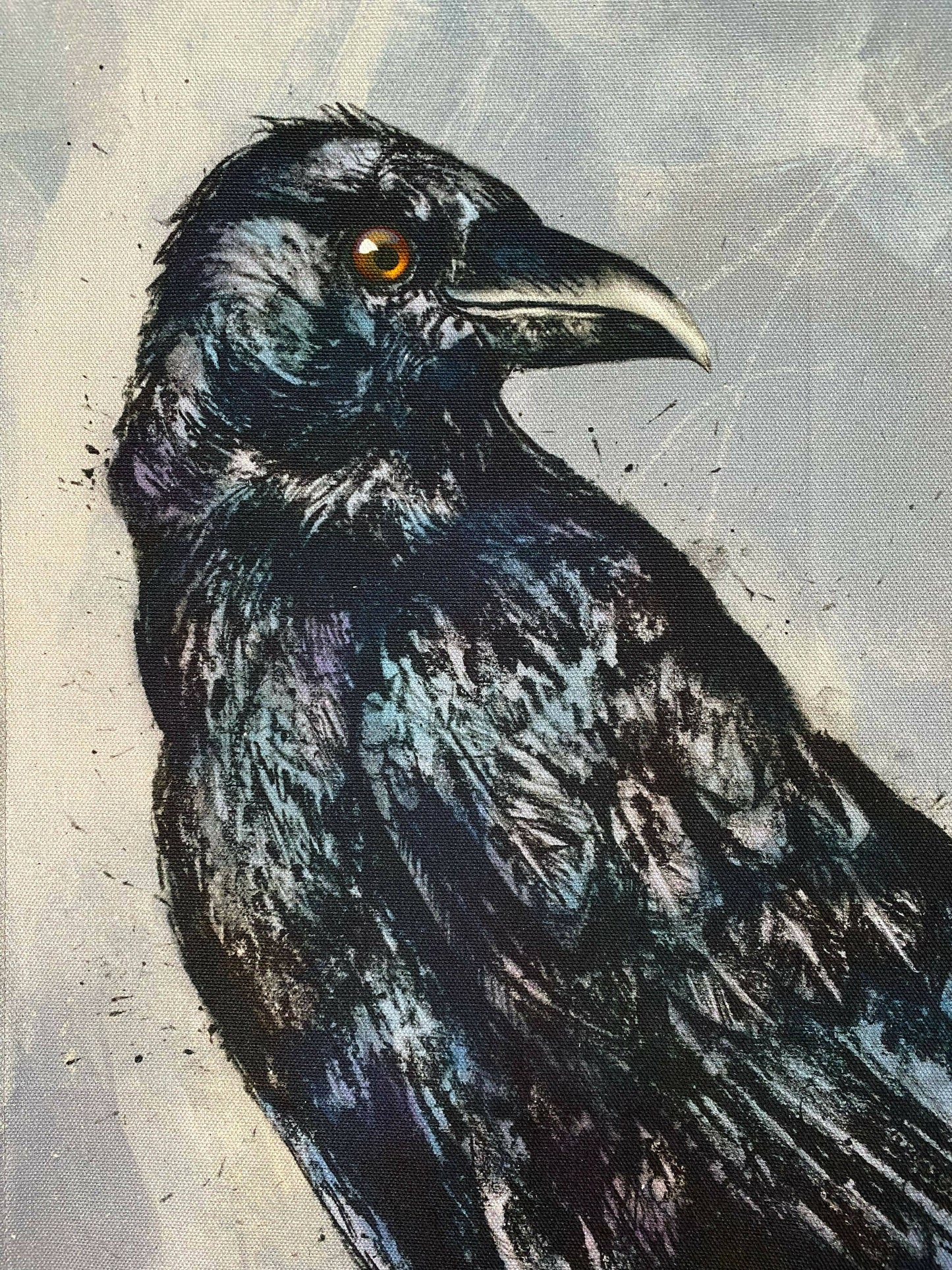 Crow Cotton Tea-Towel