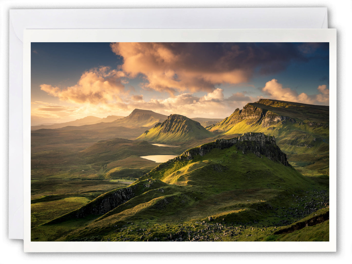 Isle of Skye Quiraing - Scotland Greeting Card - Blank Inside