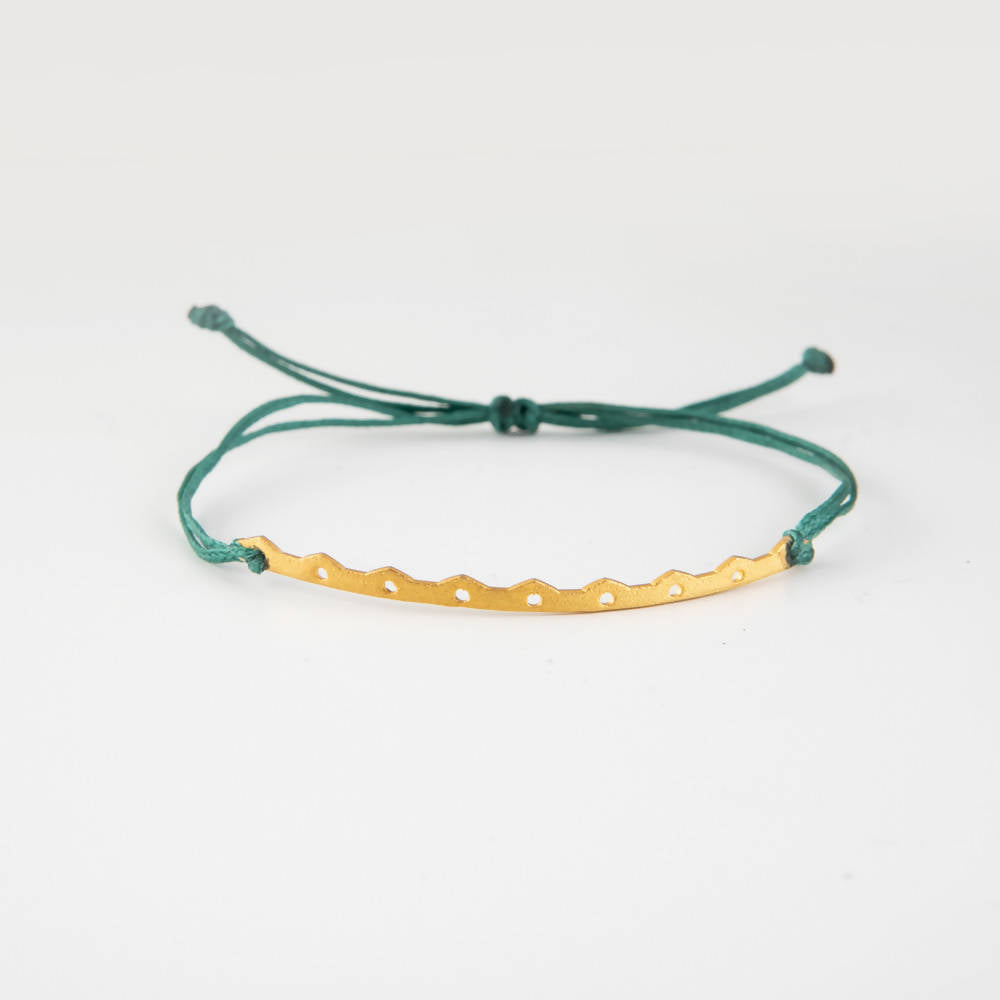 Fine Gold Cord Bracelet