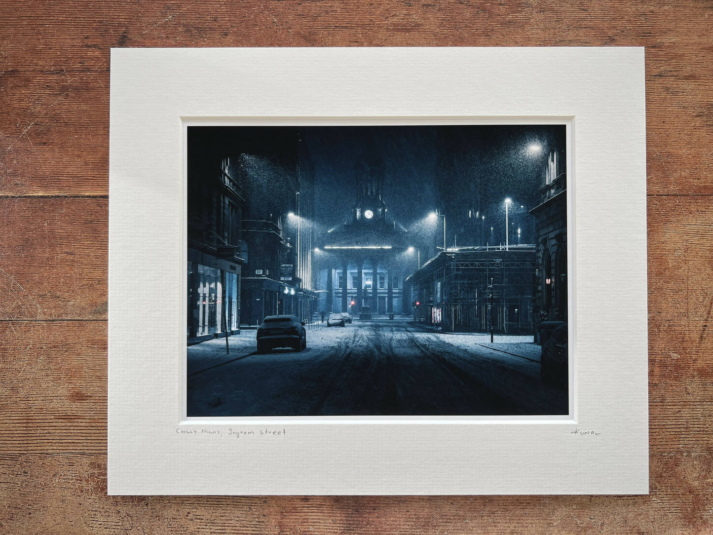 A Cold and Chilly night in Glasgow