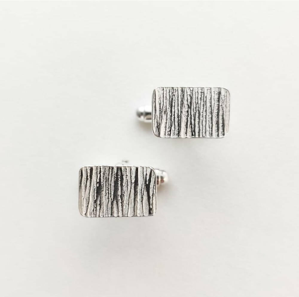 Ember Silver Cufflinks (EM/C/001)