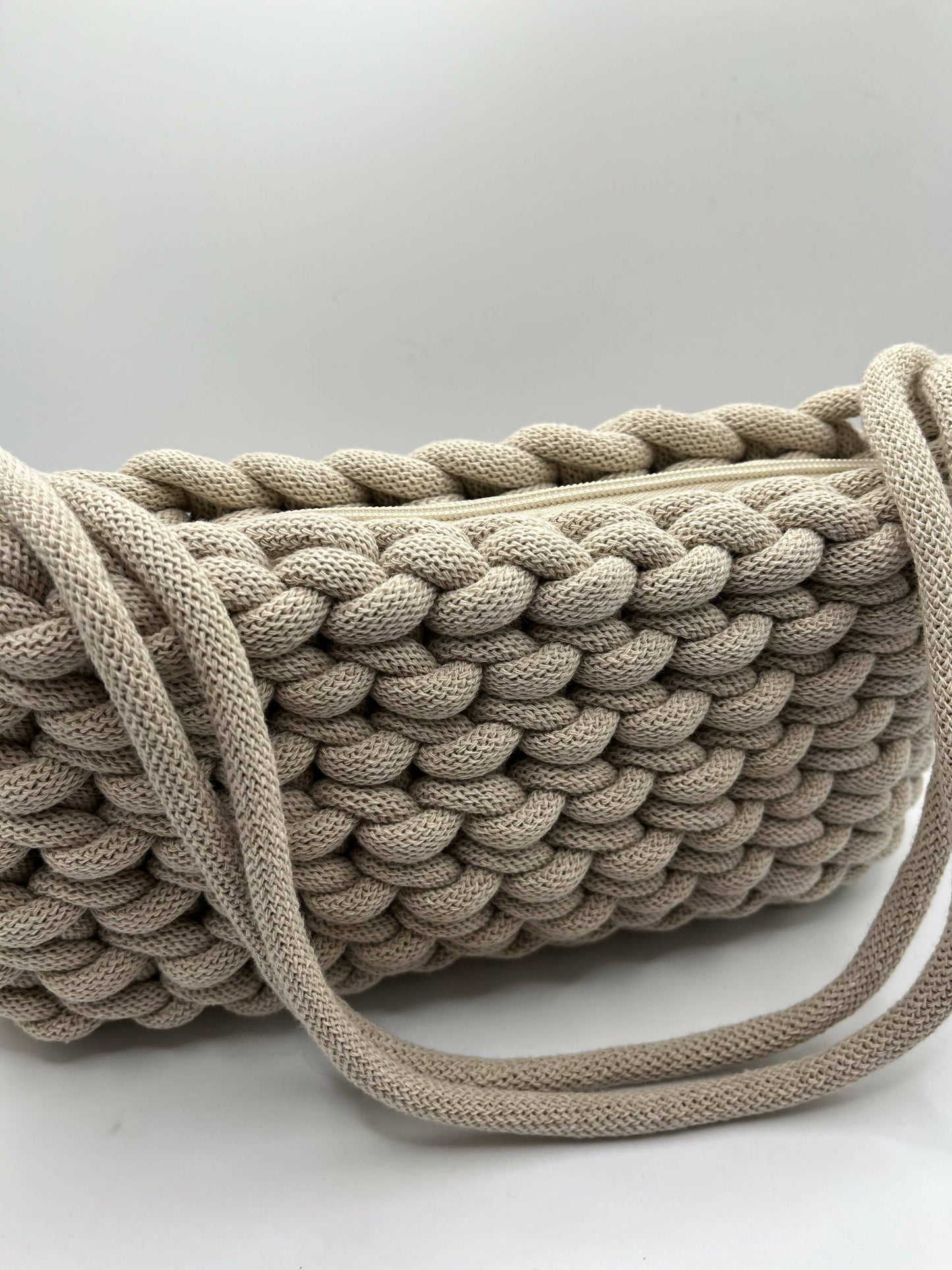 Beige Shoulder Bag
